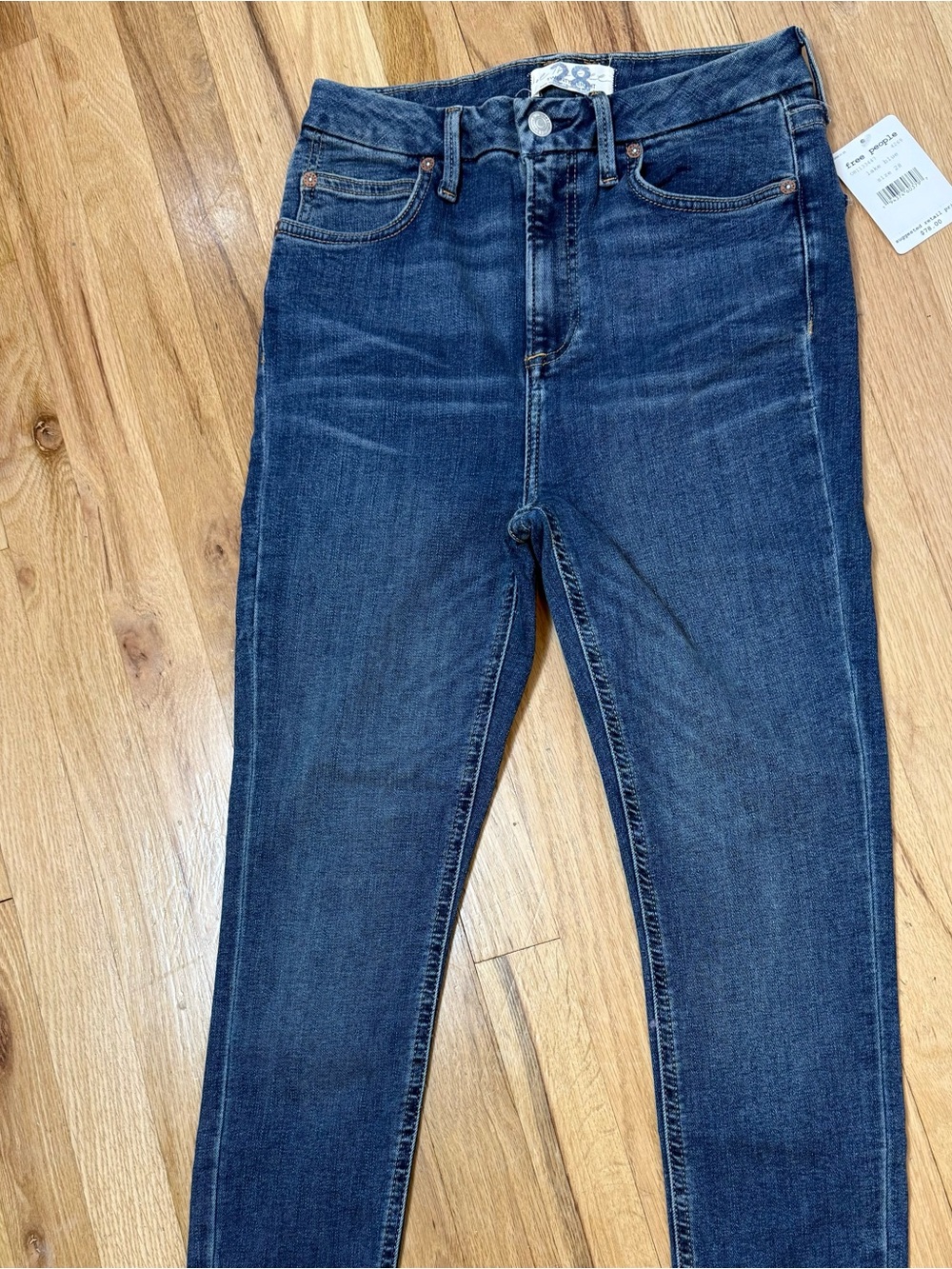 Free People We The Free Skinny Jeans Size 28 New With Tags